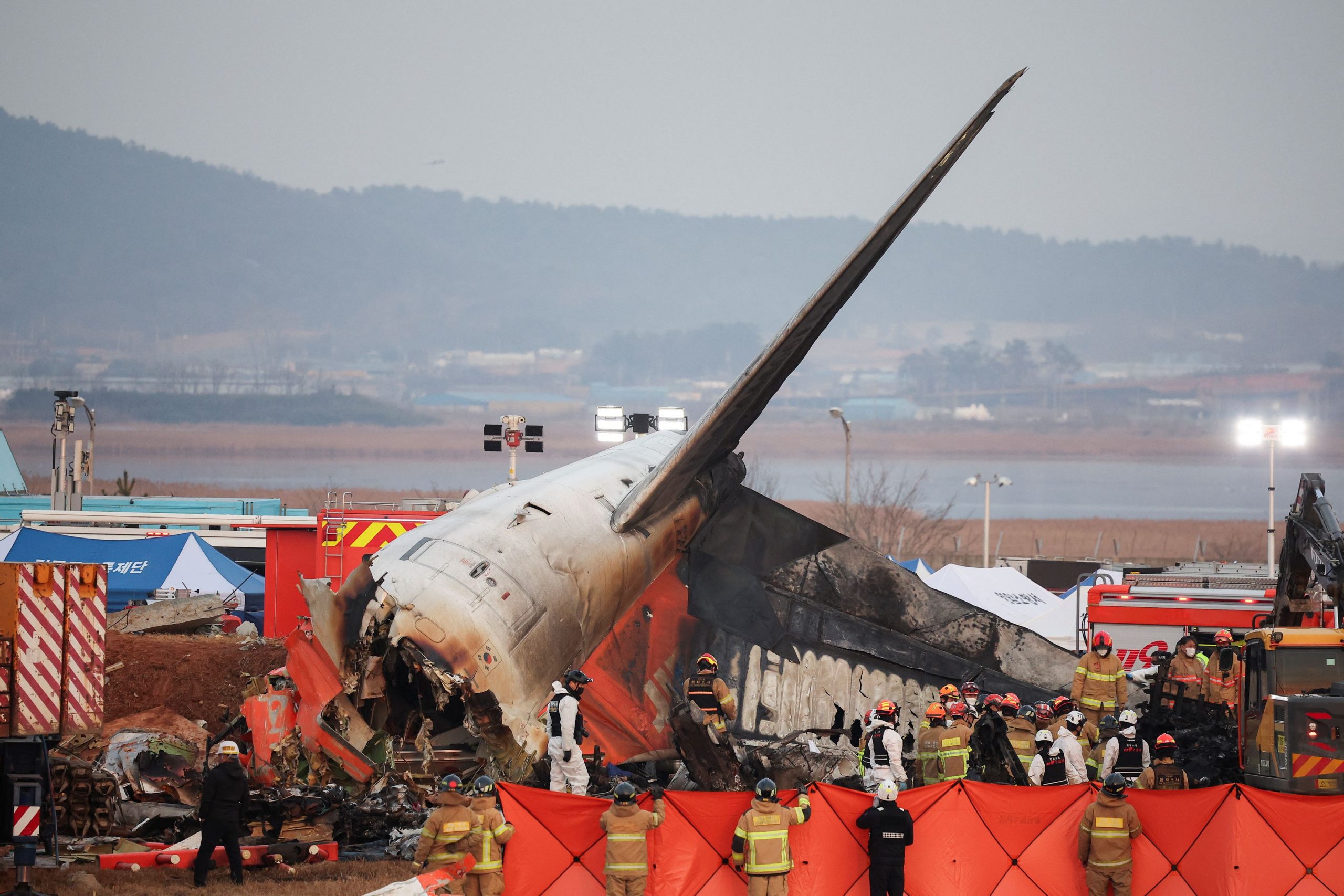 South Korean Plane Crash Kills 179, Leaves Two Survivors