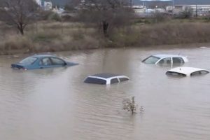 Storm Elena: Blame Over Submerged Vehicles in NW Athens