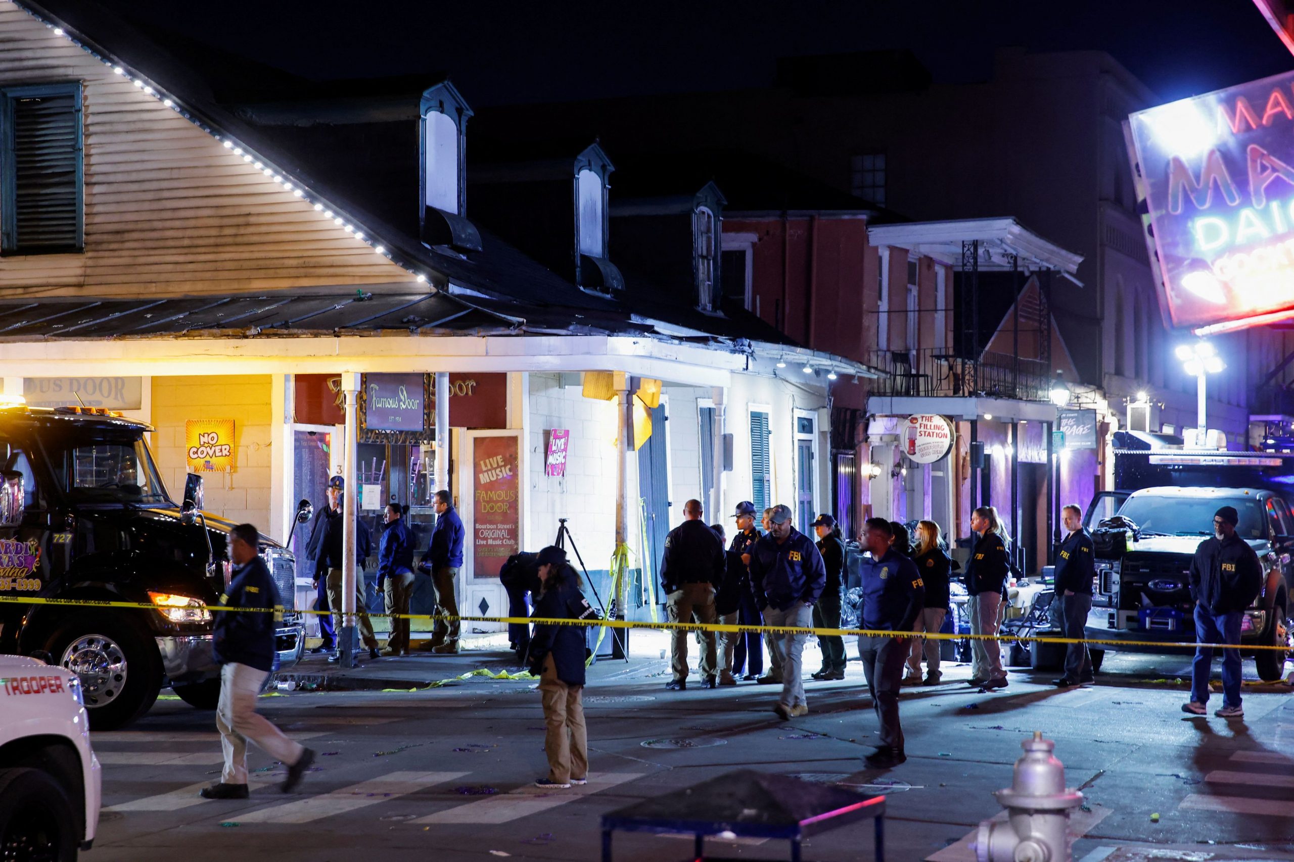 At Least 15 Killed in New Orleans in What FBI Calls Terrorist Attack