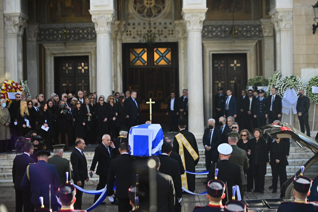 Simitis funeral