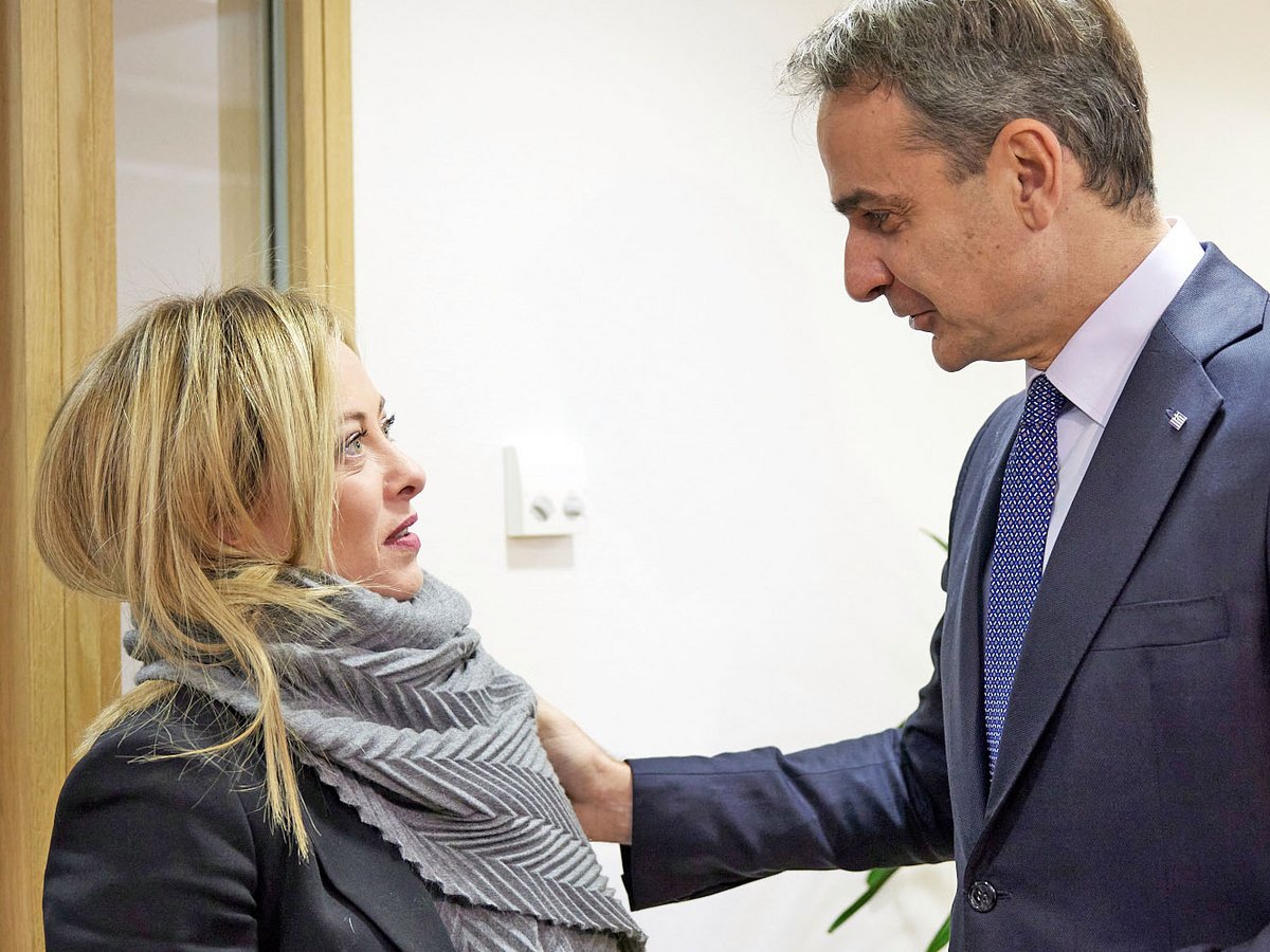 Giorgia Meloni on Relationship with Greek PM Mitsotakis