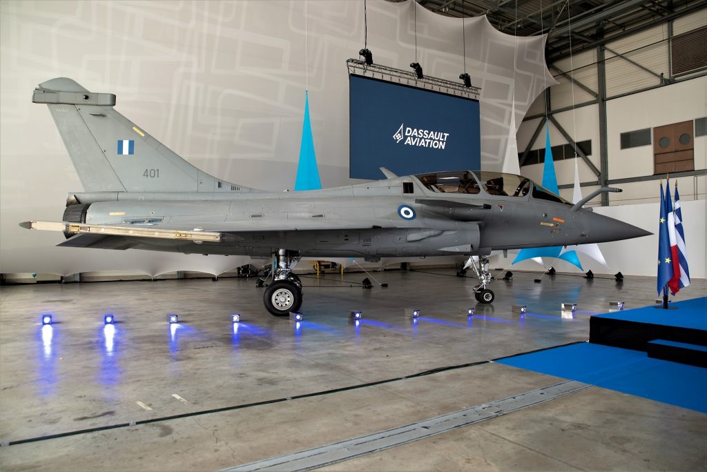 Hellenic Air Force Receives its 24th Rafale Warplane