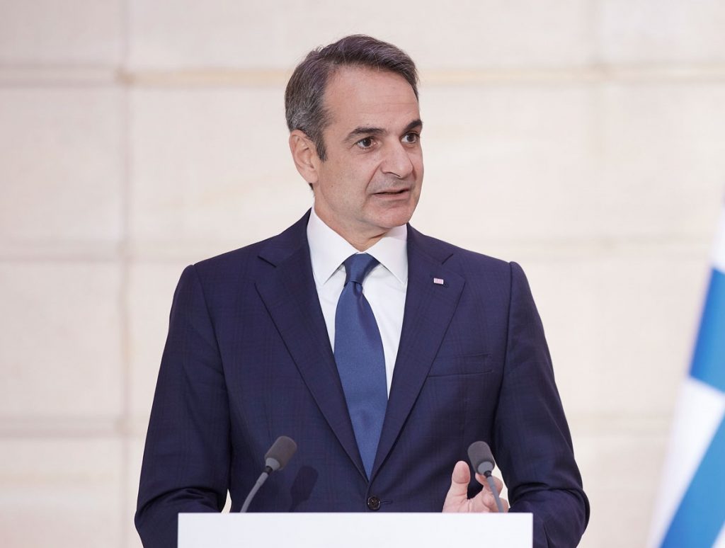 Greek PM Mitsotakis in Berlin for EPP Summit