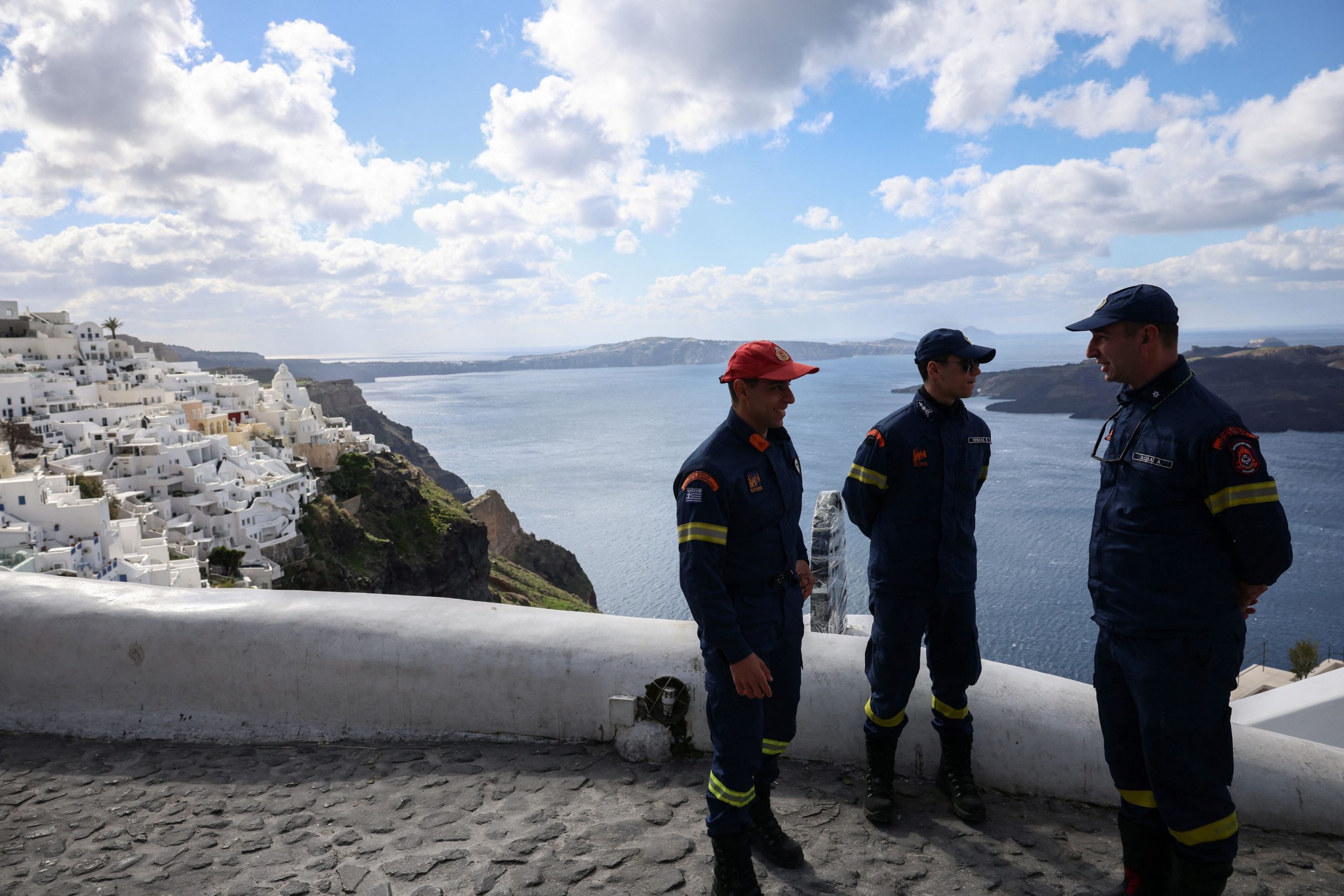 4.5 Şiddetinde Deprem Santorini, Amorgos'ta Suları Sarstı