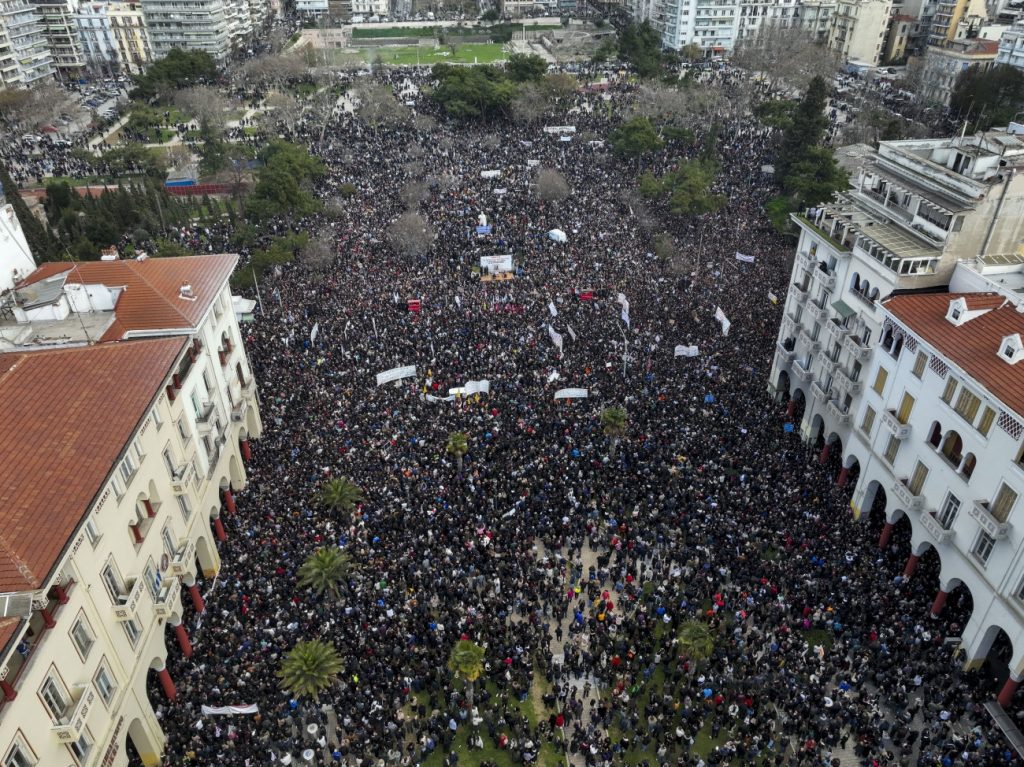 The northern city of Thessaloniki.