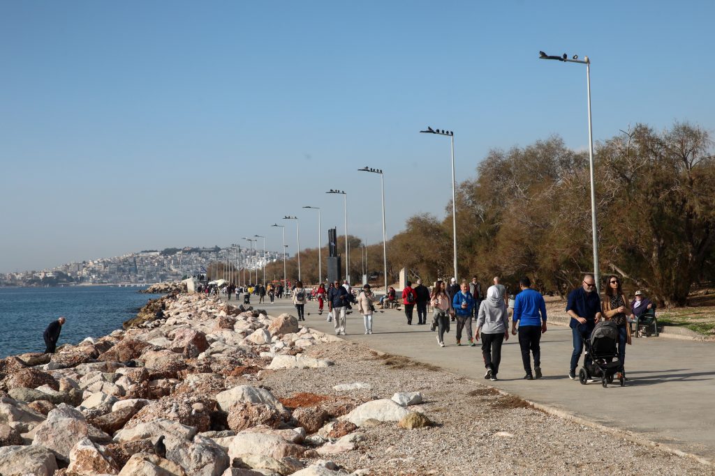 Greece Basks in Summer-Like Weather, but African Dust Looms